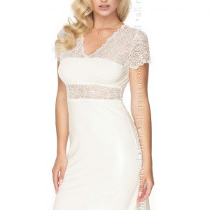 Irall Cameron Nightdress Cream 2XL-5XL